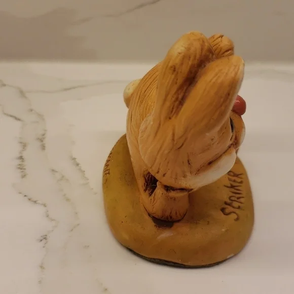 Vintage Moorcraft Striker Rabbit Figurine Hand Painted England - Picture 6 of 9